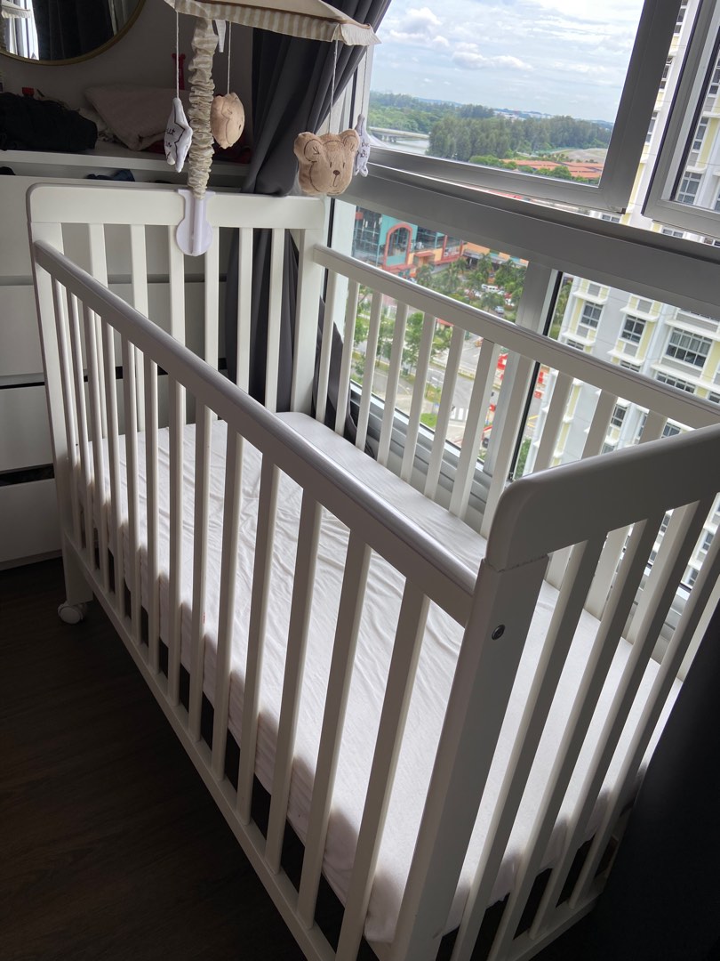 Lightly used baby cot, Babies & Kids, Baby Nursery & Kids Furniture