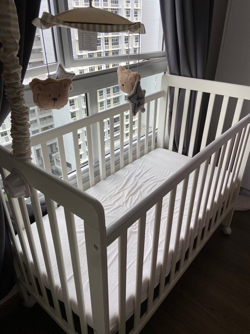 Lightly used baby cot, Babies & Kids, Baby Nursery & Kids Furniture