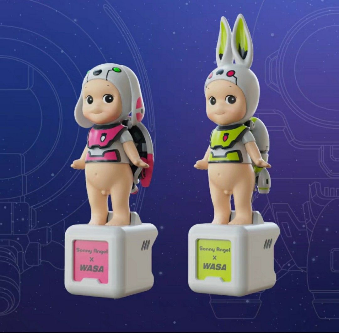 [LIMITED EDITION! SONNY ANGEL] SONNY ANGEL X WASA LIMITED EDITION SPACE RABBIT SERIES COLLECTOR ...