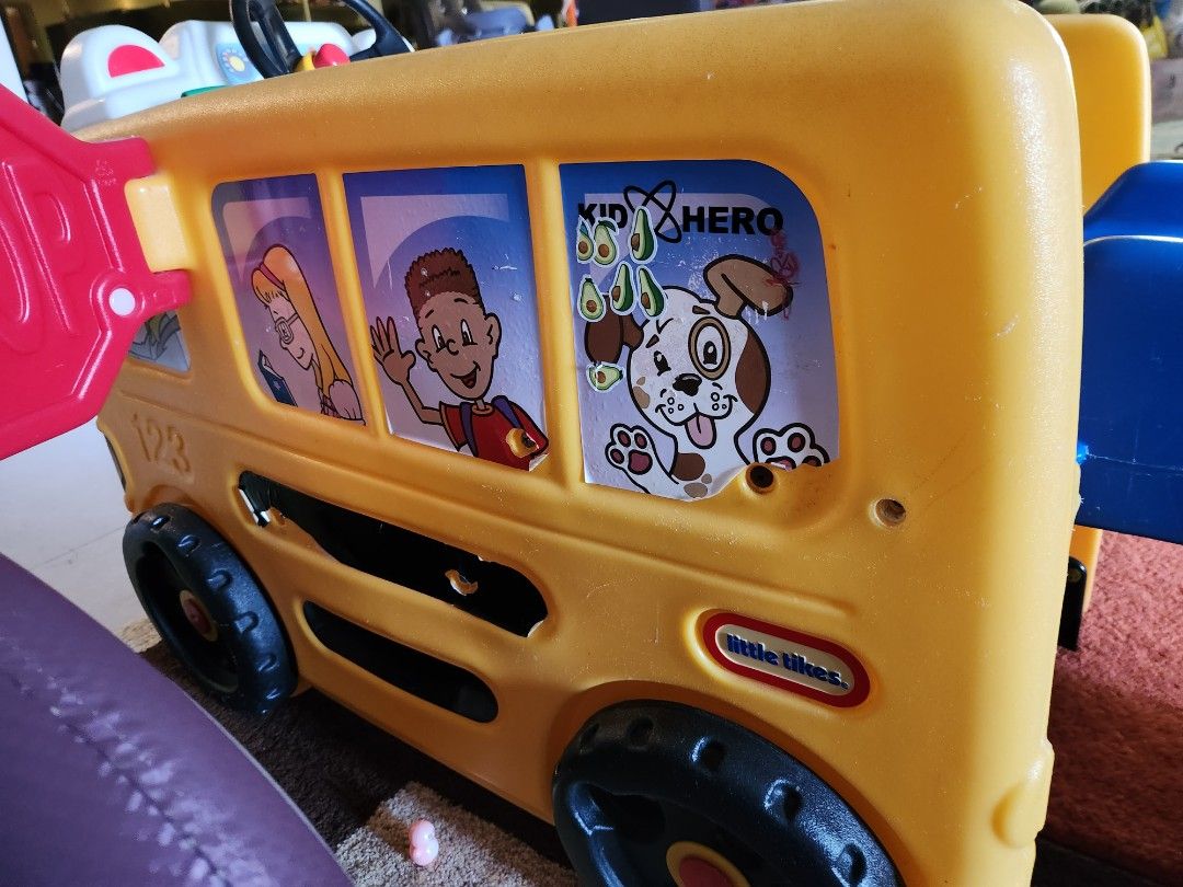 Little tikes school bus activity gym price outlet
