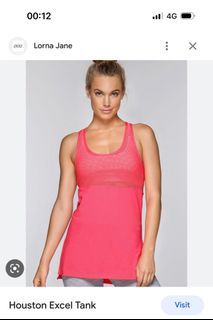 Lorna Jane mesh tank