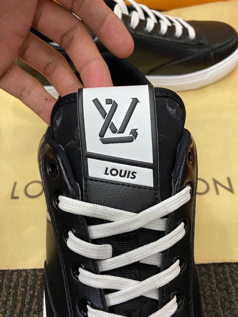 Louis Vuitton 1AANI9 Charlie Sneaker, Black, 12