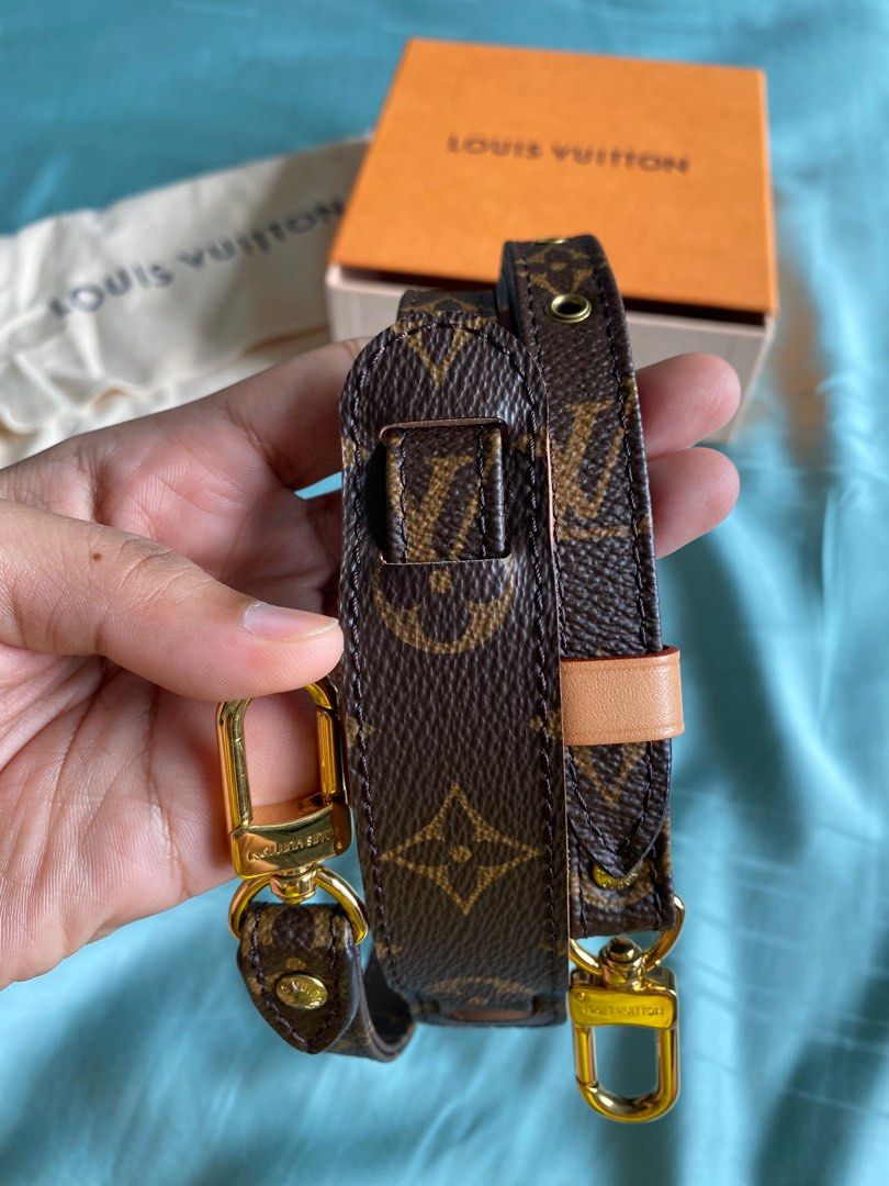 Lv luggage strap sales