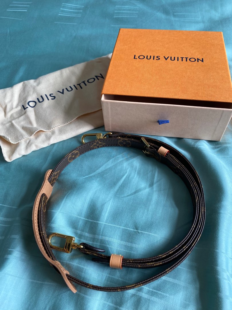 LV Louis Vuitton nano monogram leather bracelet , Luxury, Accessories on  Carousell