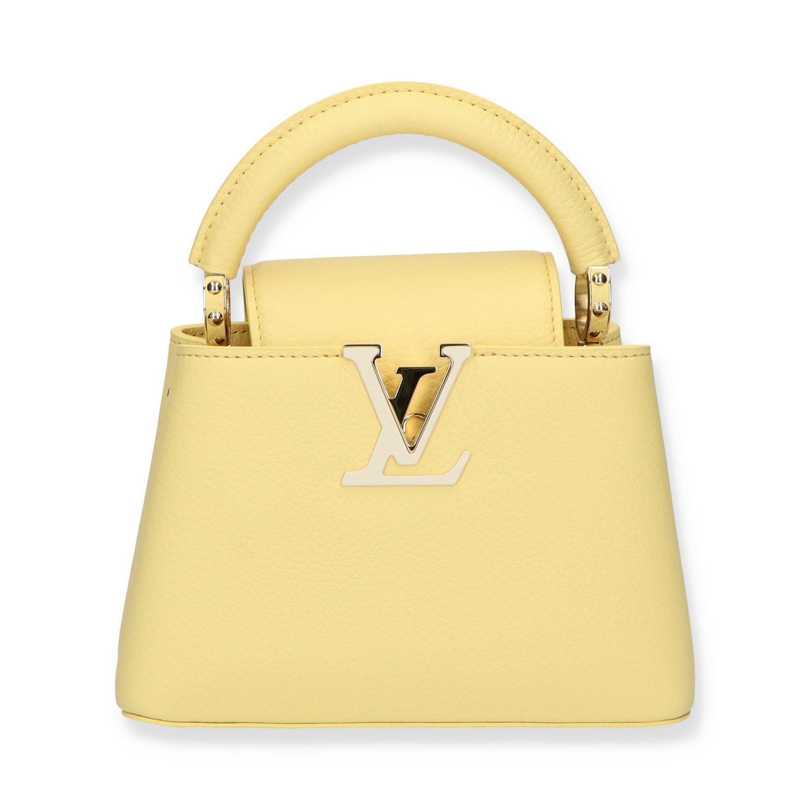 LV Capucine Mini (Yellow), Luxury, Bags & Wallets on Carousell