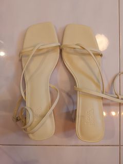 Love Bonito Sandals / Heels, pastel yellow
