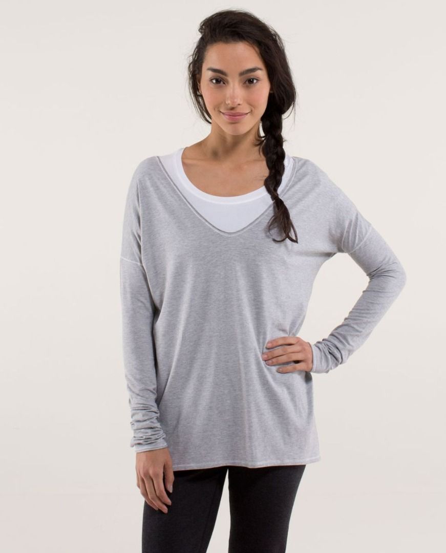 Lululemon flip your dog long sleeve clearance
