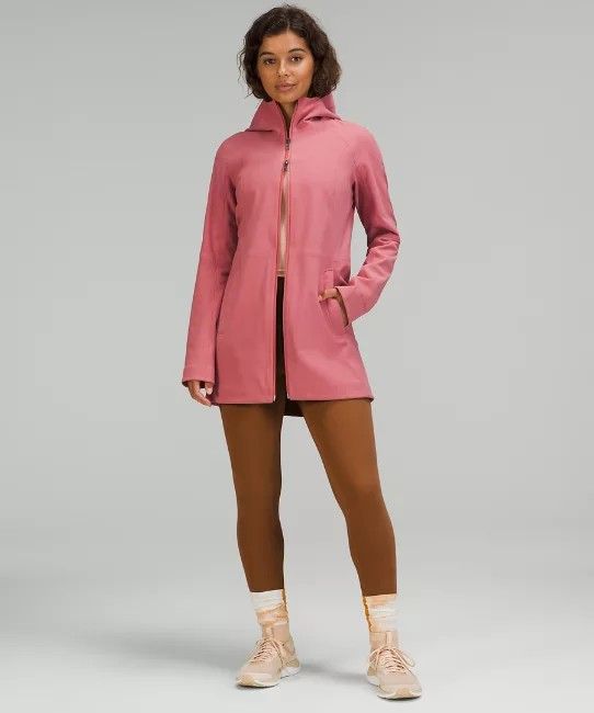 Rains jacket rose sale