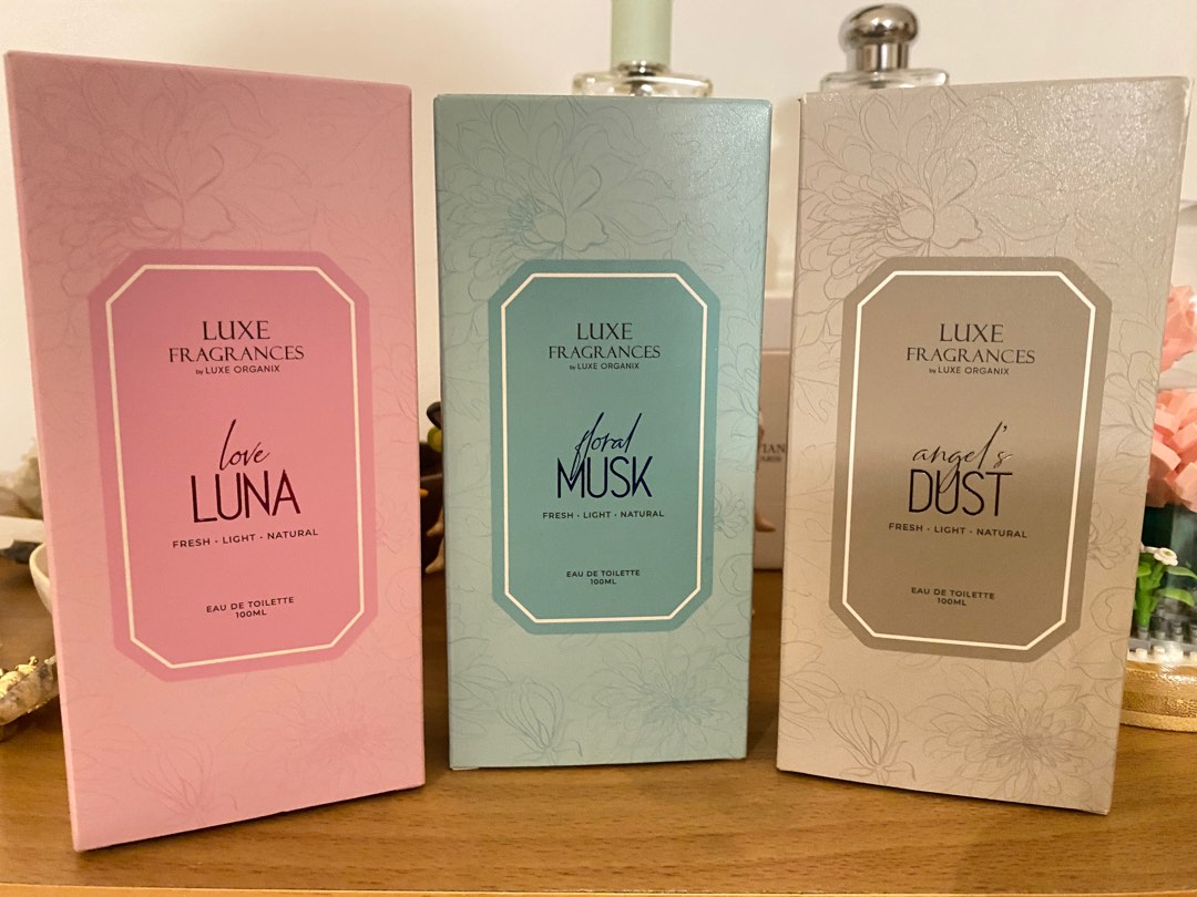 LUXE ORGANIX Luxe Fragrances, Beauty & Personal Care, Fragrance & Deodorants on Carousell