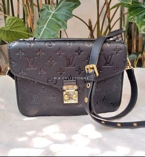 Preloved Louis Vuitton Pochette Métis Empreinte Leather Tourterelle,  Luxury, Bags & Wallets on Carousell