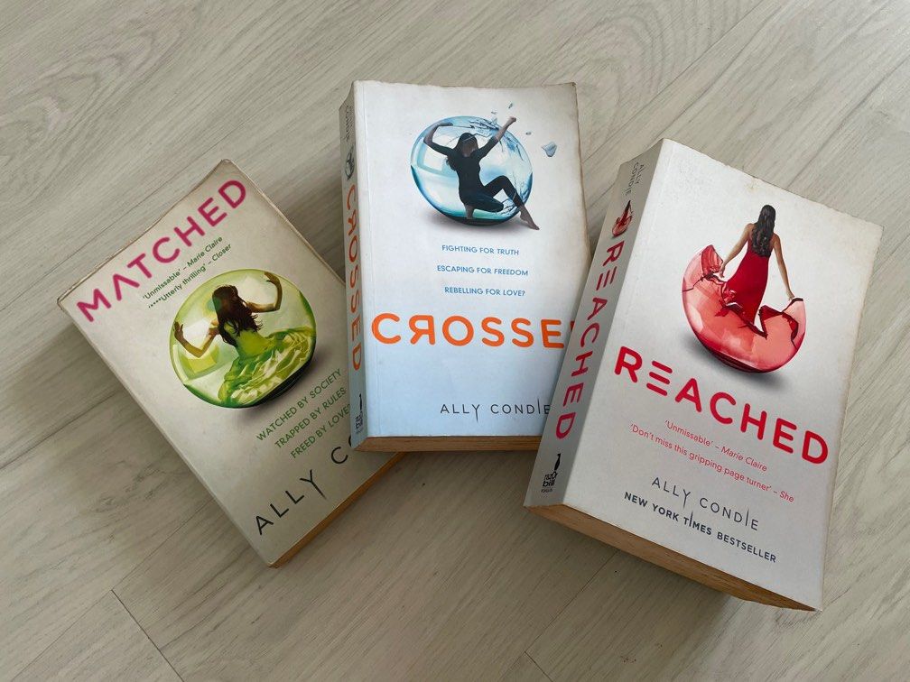 Matched trilogy young adult storybooks, Hobbies & Toys, Books