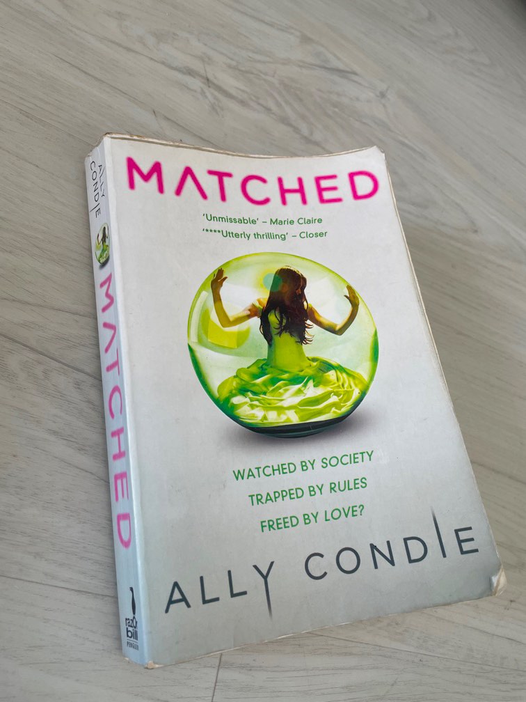 Matched young adult book, Hobbies & Toys, Books & Magazines, Fiction