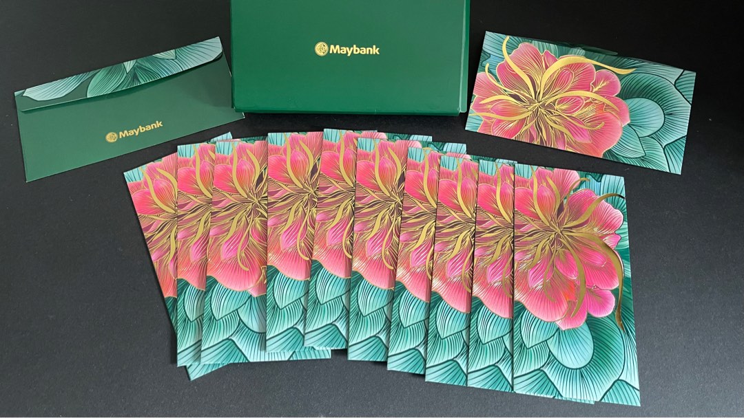 Maybank VIP sampul raya packet 2023, Hobbies & Toys, Stationery & Craft