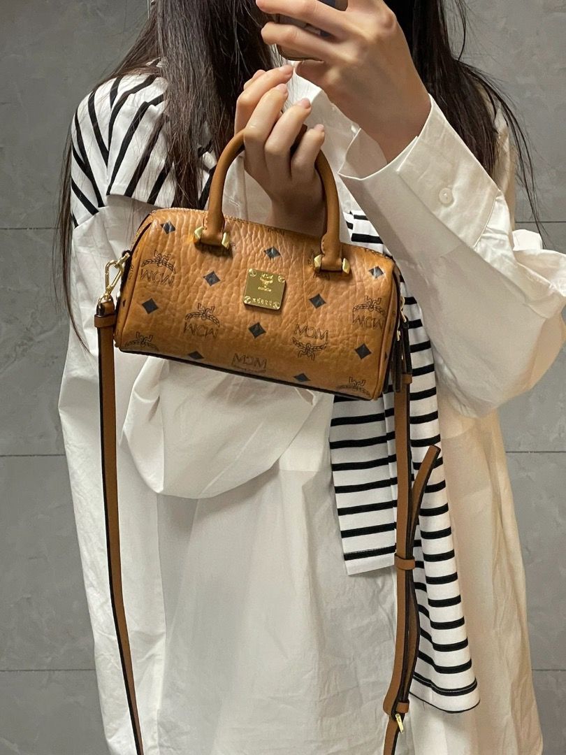 Mcm bowling bag best sale