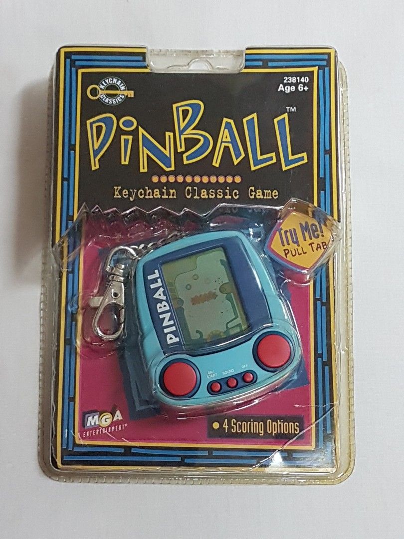 MGA Entertainment Pinball Keychain Classic Game, Hobbies & Toys, Toys