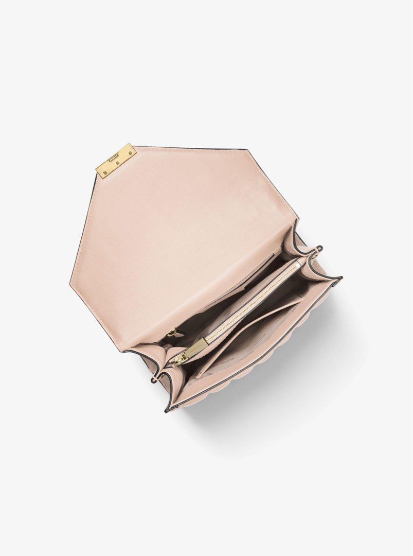 Michael kors whitney soft pink top