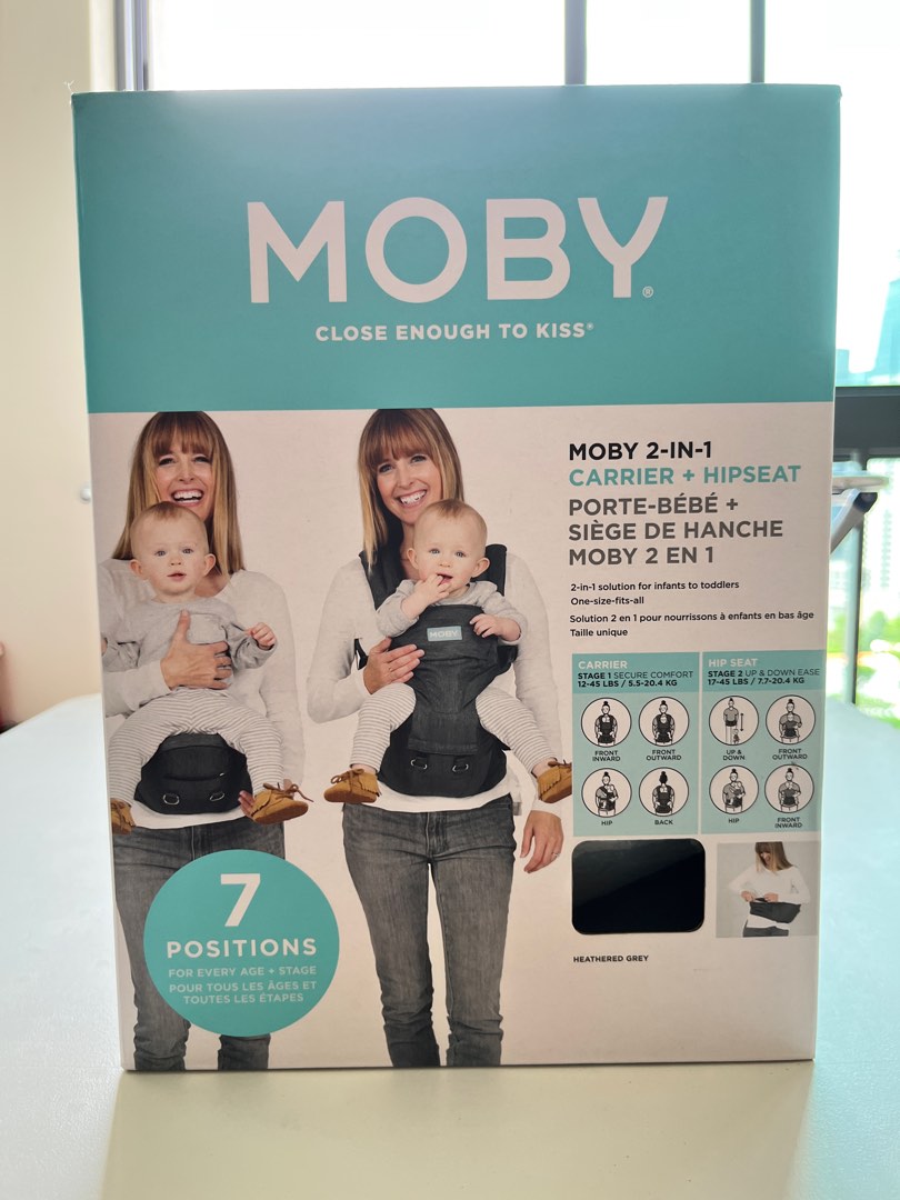 Moby 2 en 1 porte bébé siege de hanche