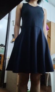 Navy blue dress