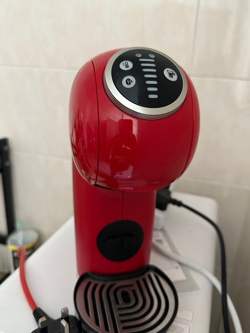 Nescafe Dolce Gusto Malaysia Coffee Machine Genio Red, TV & Home