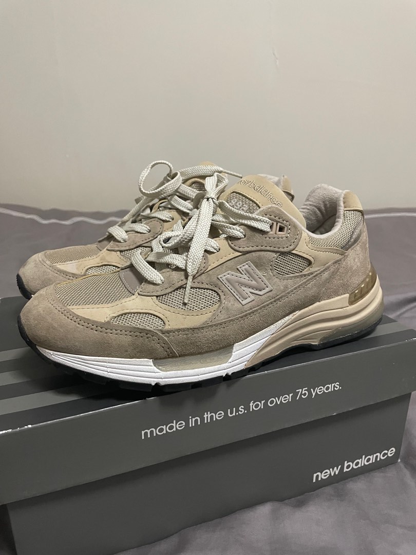 New Balance 992 Made in the USA Tan