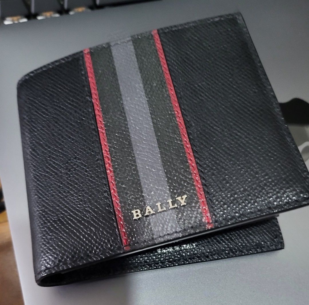 Bally Men's Brasai Leather Wallet In Black 603743 7617659107443 - Handbags,  Brasai - Jomashop