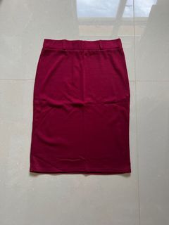 New Maroon Skirt