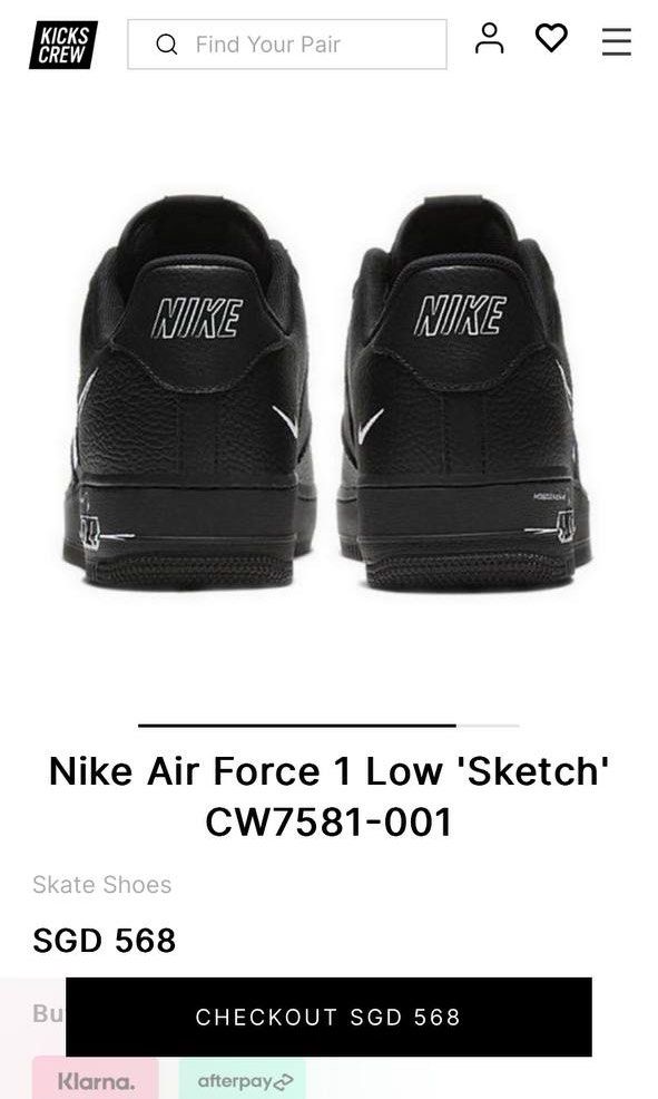 Air force on sale 1 low sketch