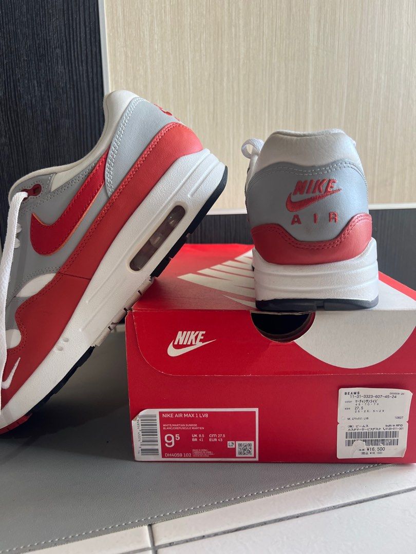 Nike Air Max 1 - Martian Sunrise, Men's Fashion, Footwear, Sneakers on  Carousell