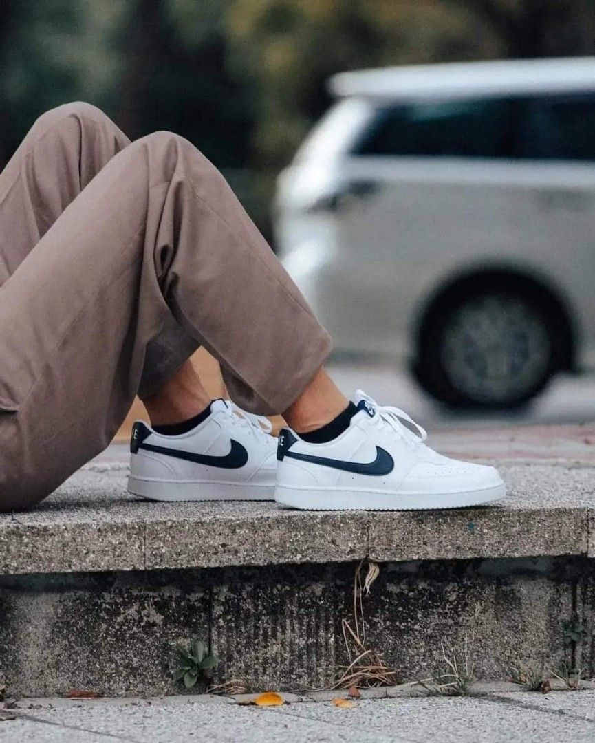 nike court vision low men's outfit