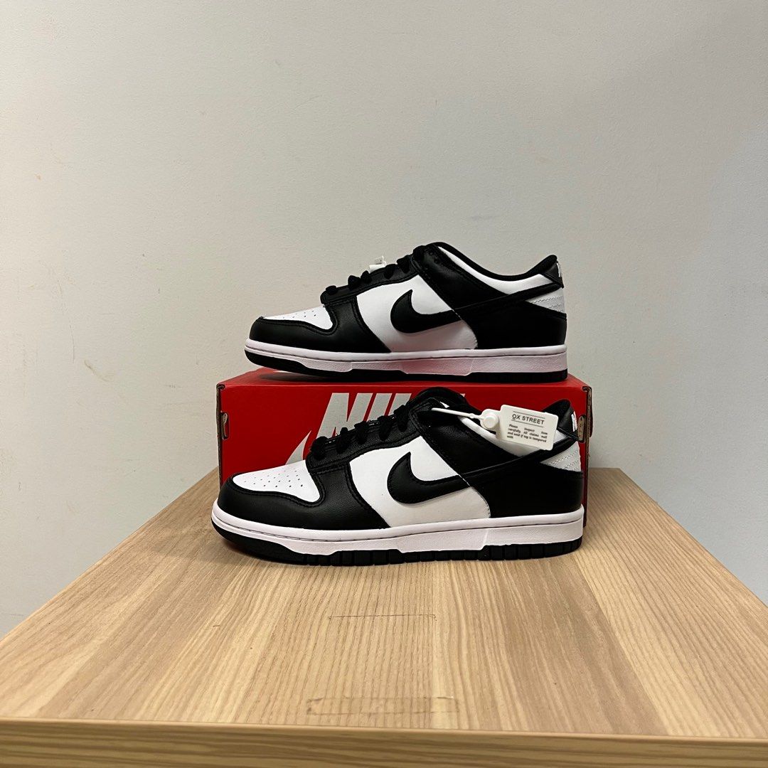 Nike Dunk Low GS Black White Size US5Y Babies Kids Babies