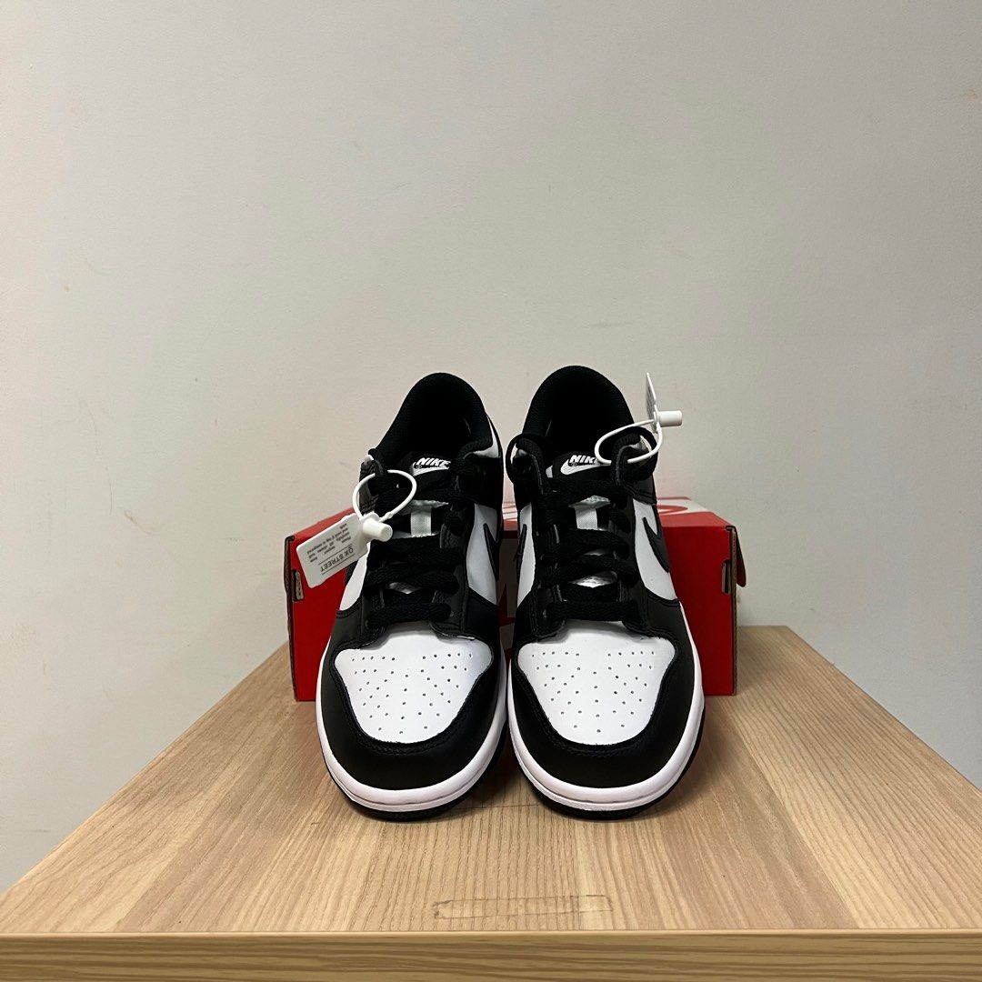 Nike Dunk Low GS Black White Size US5Y