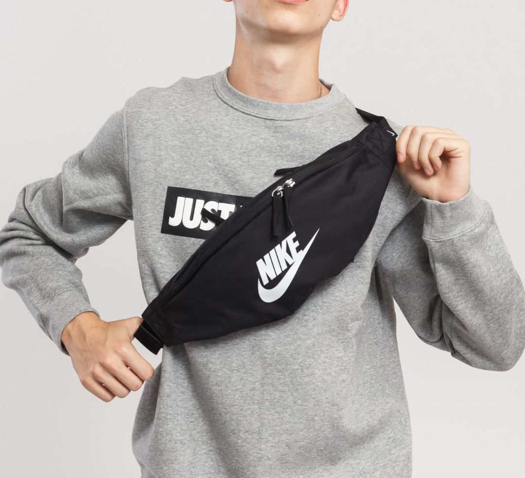 Nike Heritage Waist Pouch 3L - The Iconic Crossbody Bag, Men's Fashion ...