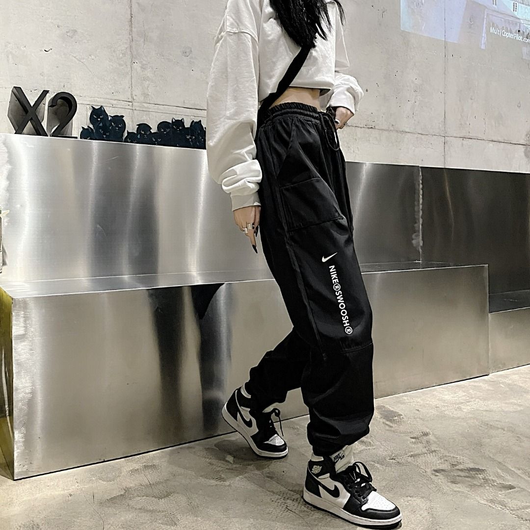 Nike women's drawstring pants clearance