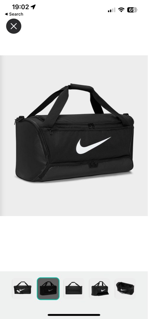 argos sports bags nike