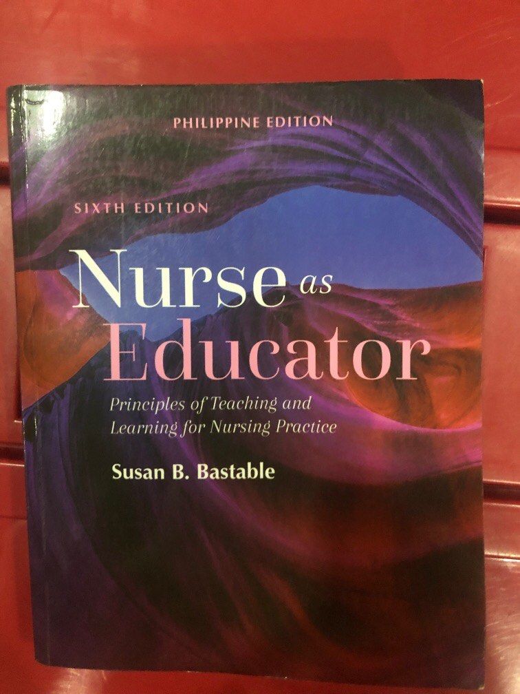 Nursing Book | Nurse as Educator (Category: Textbooks) located in Quezon City. Submitted by jstrend (Listing ID 1230838908, Image 1). Description: Spine has lines Writing is only at the blank page at the back.