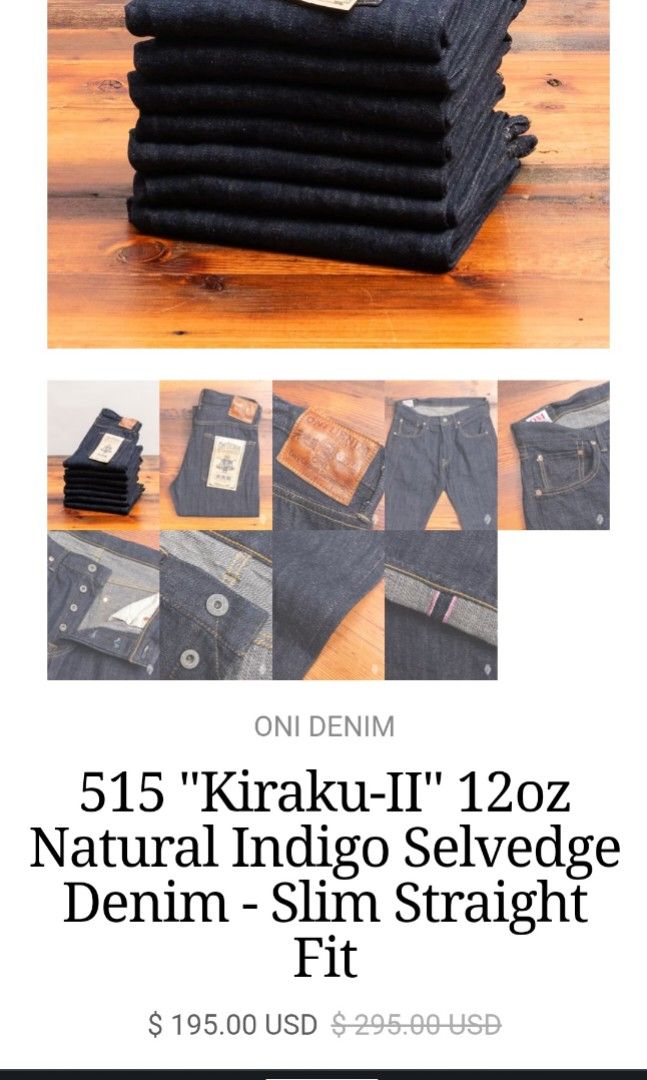 Oni clearance denim kiraku