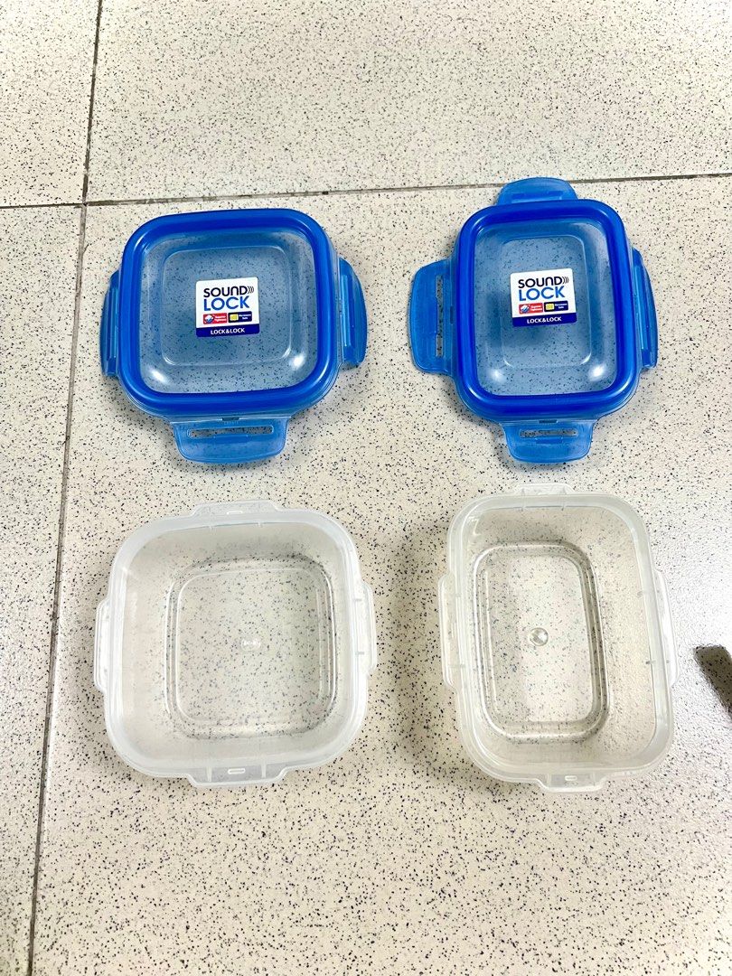 Original Lock&Lock Container/Organizer (Category: Food Organization & Storage) located in Bulacan. Submitted by closetbyally (Listing ID 1230798583, Image 2). Description: Original Lock&Lock Container/Organizer Size: 240ml & 260ml Never use Php 400 take all RFS: Decluttering Pls read before ordering. Actual pic posted No flaws, preloved but like new All prices are fixed. No haggling Strictly PAYMENT FIRST & Shipping only No meetups, No COD With s