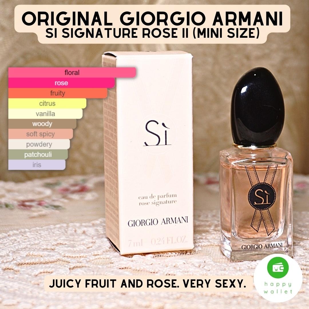 Armani si outlet rose signature 2017