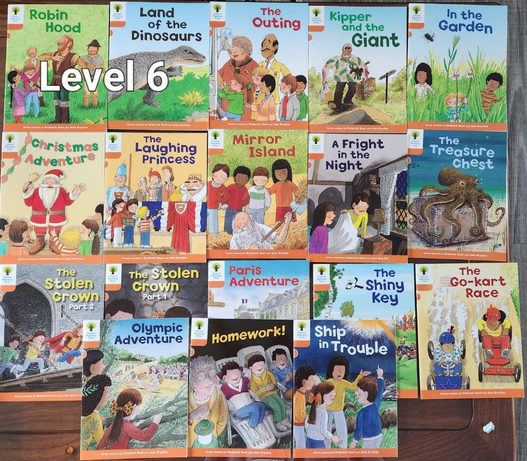 Oxford Reading Tree, Level 6 & 7, Suitable for kindergarten and