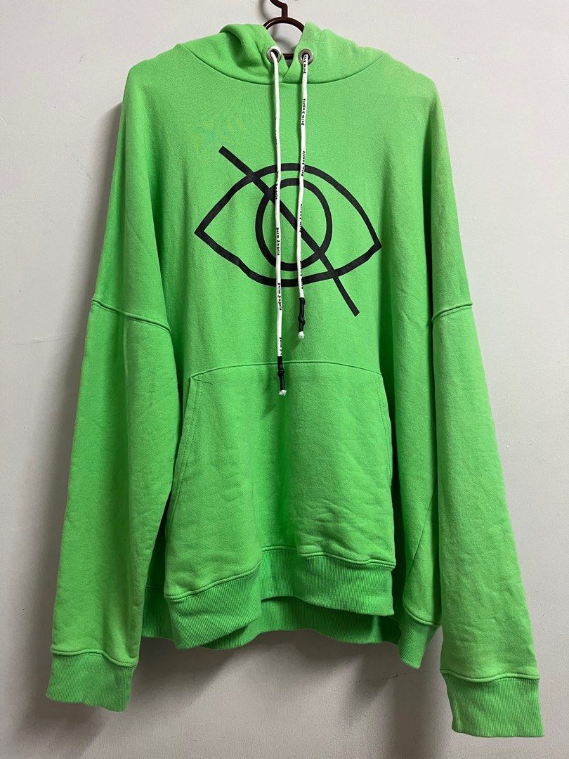 Palm Angels Sensitive Content Logo Oversized Hoodie