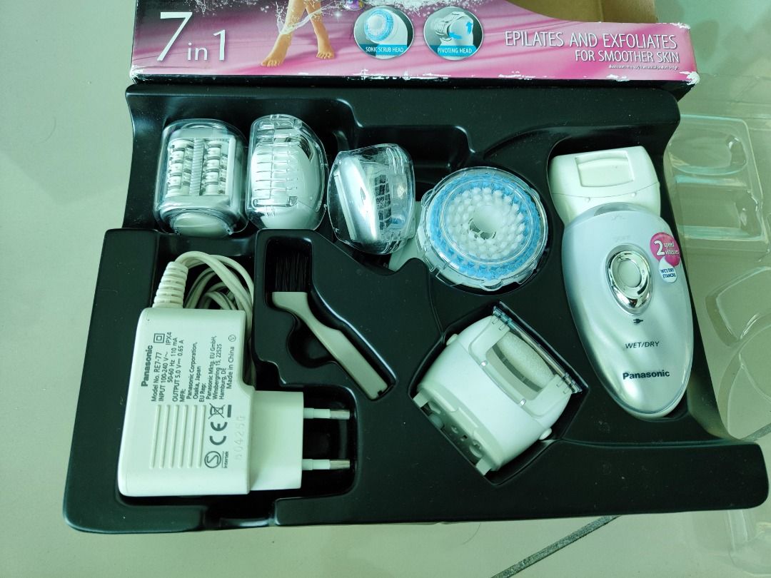 Panasonic epilator, Beauty & Personal Care, Bath & Body, Hair Removal