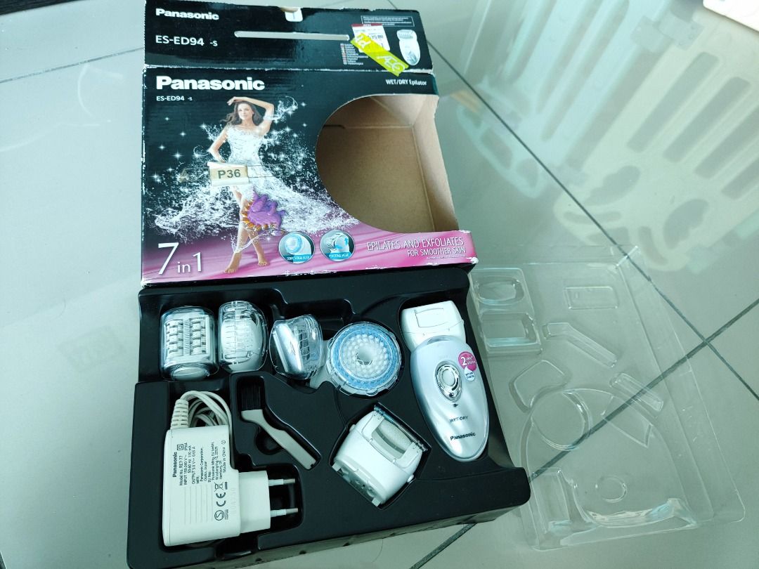 Panasonic epilator, Beauty & Personal Care, Bath & Body, Hair Removal
