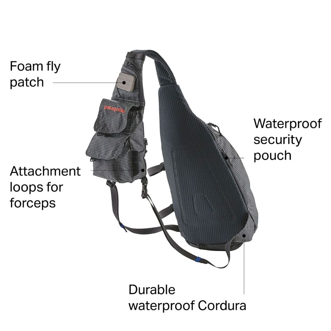 Patagonia fly fishing vest front sling new arrivals