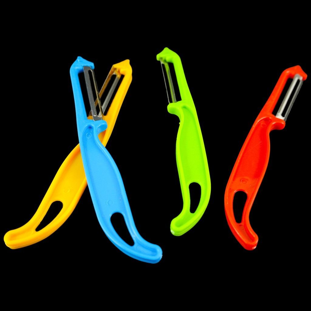 Peeler Vegetable Fruit Kitchenware Stainless Steel Potato Kitchen Supply (Category: Cookware & Accessories) located in Caloocan City. Submitted by 3hctrading (Listing ID 1230803927, Image 2). Description: Fruit & Vegetable Peeler SKU: A990 ITEM #950 Features ✦ Sold per piece ✦ 100% Brand new and high quality ✦ Removes just the peel without digging into fruit beneath ✦ Handle is comfortable even during repetitive action peeling Specification ✦ Siz
