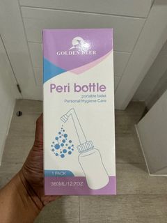 Peri Bottle for Postpartum Care for Perineal Recovery and Cleansing After Birth 12.7 OZ Color: Purple