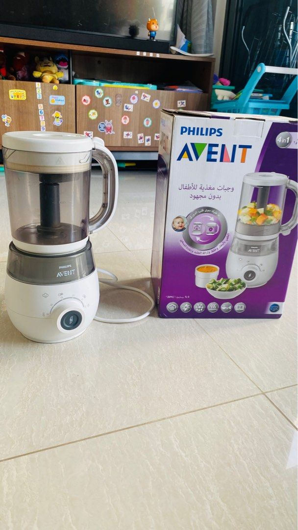 Philips baby food processor, Babies & Kids, Nursing & Feeding, Weaning & Toddler Feeding on