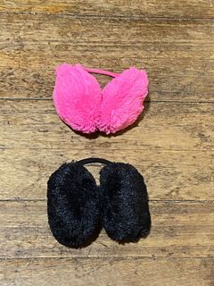 Pink Black Earmuffs for sale cold winter free size