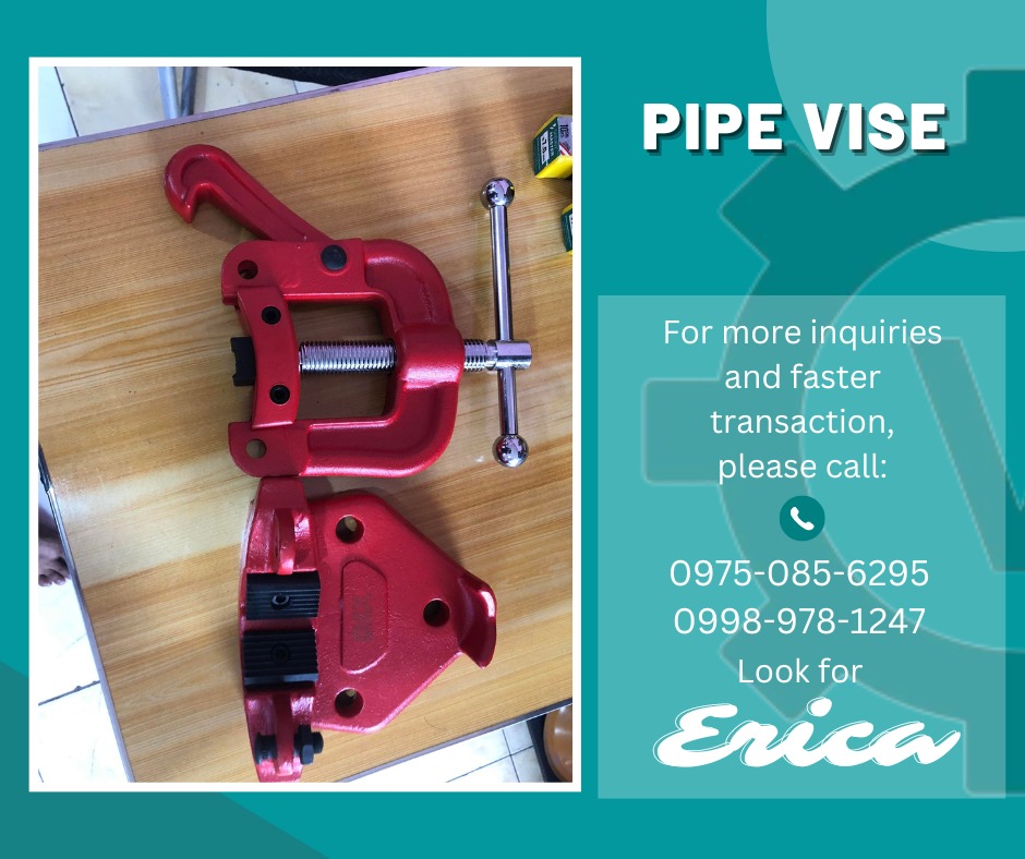 PIPE VISE, Commercial & Industrial, Construction Tools & Equipment on