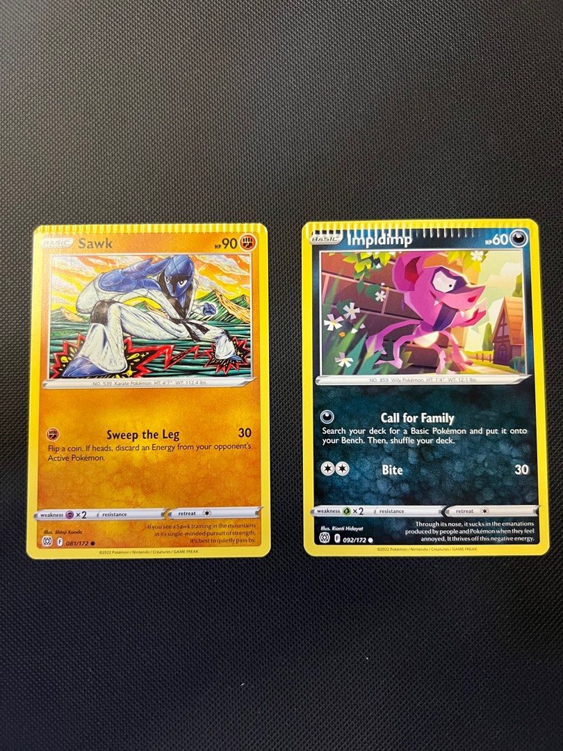 Pokemon error crimp cards set, Hobbies & Toys, Toys & Games on Carousell
