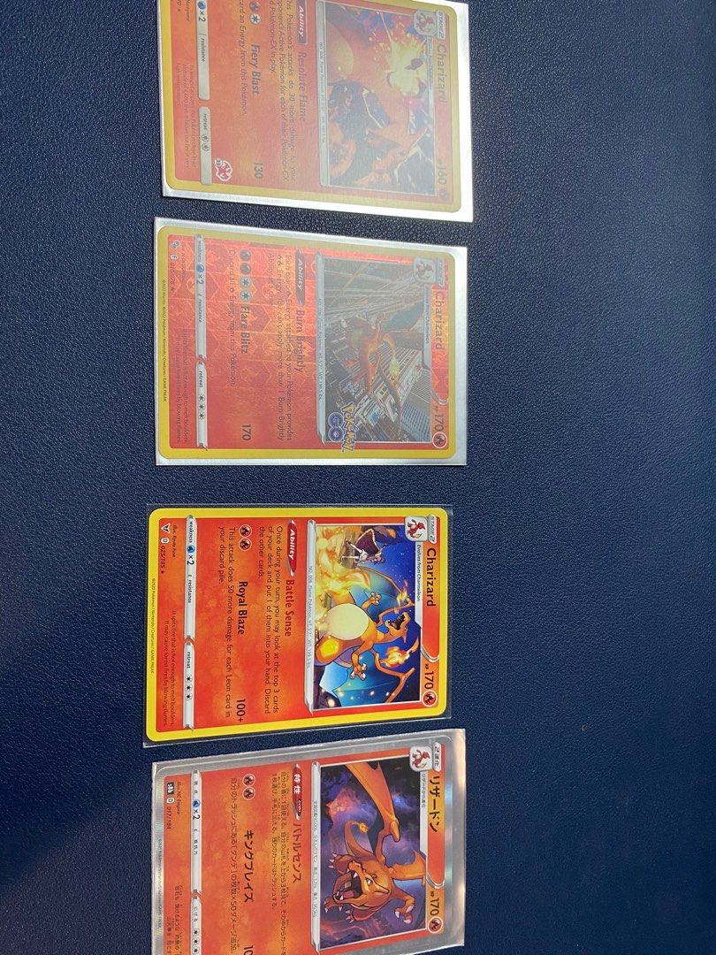 Pokémon charizard (Category: Raw Cards) located in Singapore. Submitted by rj2213 (Listing ID 1230819898, Image 1). Description: Pm for individual price First come first serve Price is change if the price increase or decrease .